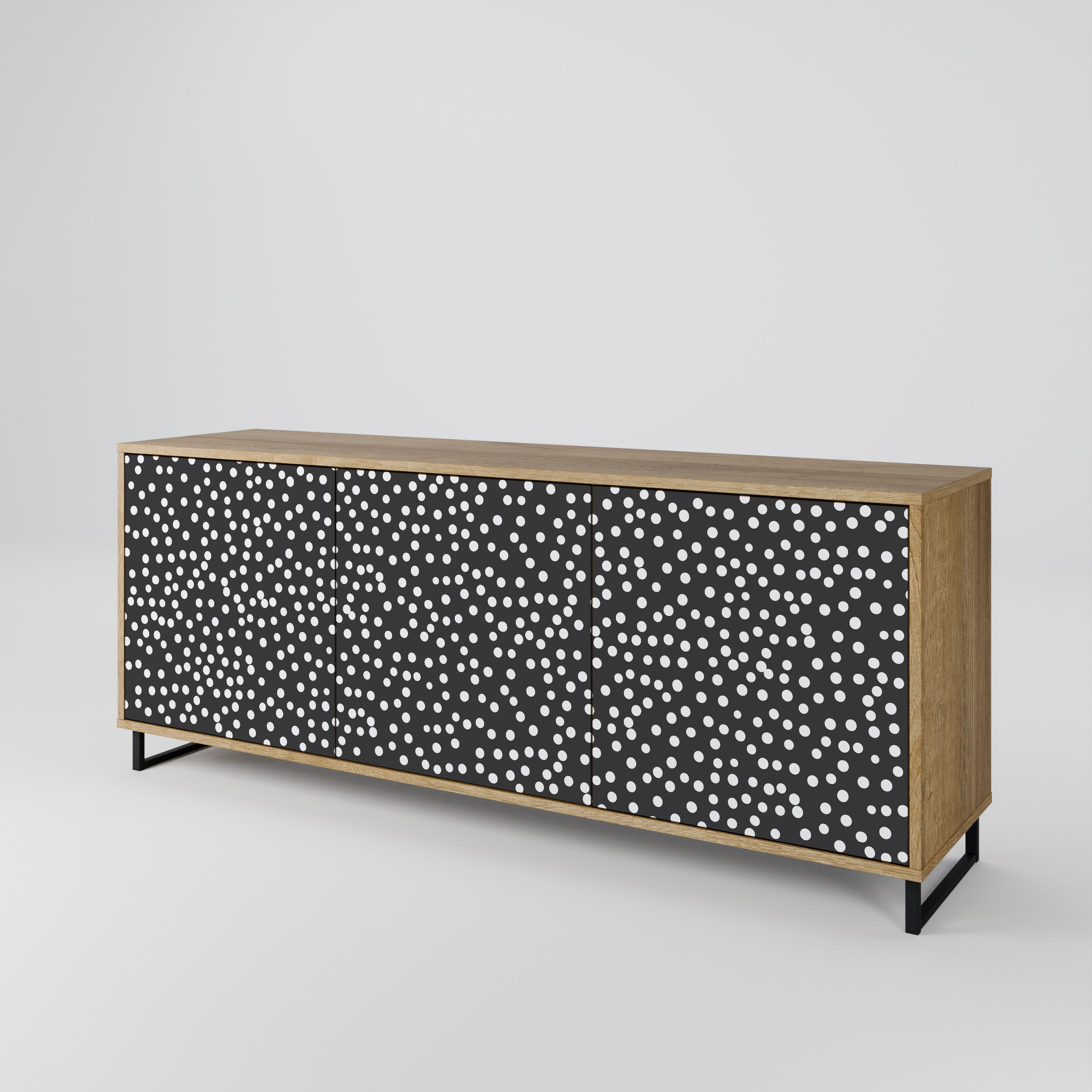 BLINDING LIGHTS 3-Door Sideboard