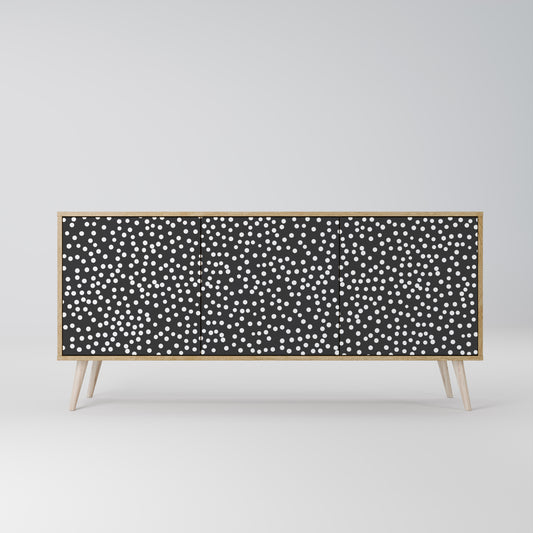 BLINDING LIGHTS 3-Door Sideboard in Oak Effect