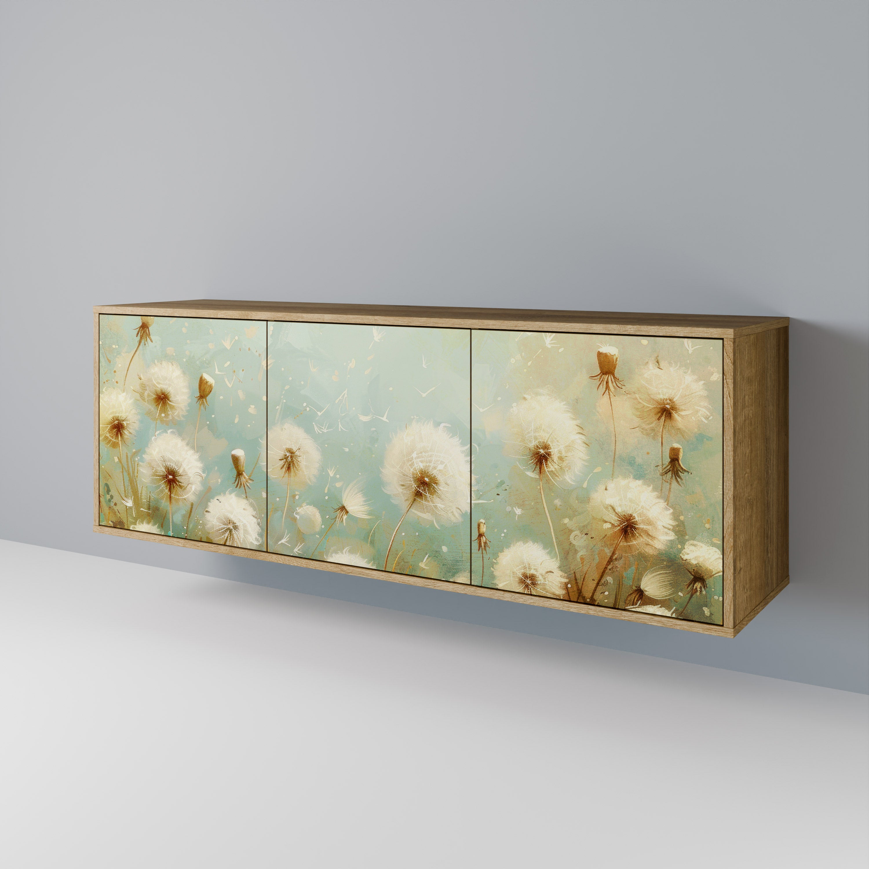 DREAMY MEADOW 3-Door Sideboard