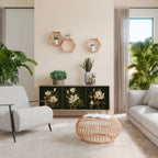 FLORAL NOIR 3-Door Sideboard