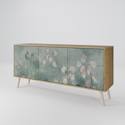 NIGHT LADY 3-Door Sideboard in Oak Effect