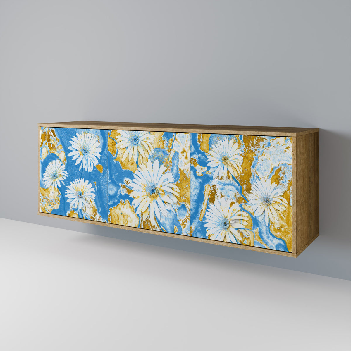 DAISY LUXE Skänk med tre dörrar