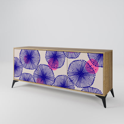 MAGIC NATURE 3-Door Sideboard in Oak Effect