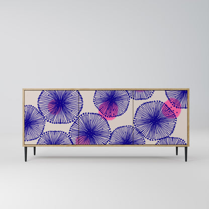MAGIC NATURE 3-Door Sideboard in Oak Effect