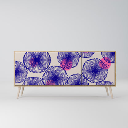 MAGIC NATURE 3-Door Sideboard in Oak Effect