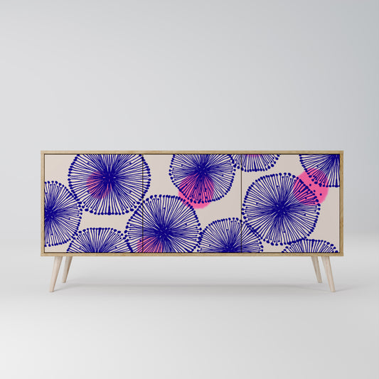 MAGIC NATURE 3-Door Sideboard in Oak Effect