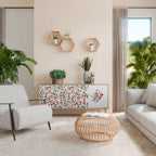 FLOWERS AND STRAWBERRIES 3-Door Sideboard