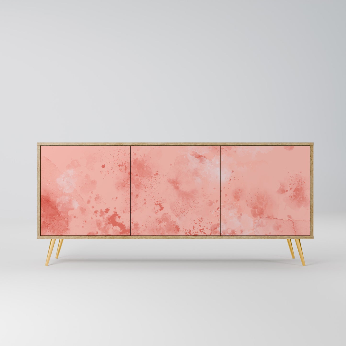 CRANE DANCE 3-Door Sideboard in Oak Effect