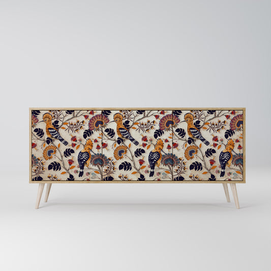 EMINENT HOOPOE 3-Door Sideboard in Oak Effect