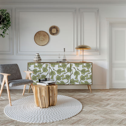 SEEDLING SONGBIRD 3-Door Sideboard in Oak Effect