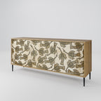 ALMONDINE SONGBIRD 3-Door Sideboard in Oak Effect