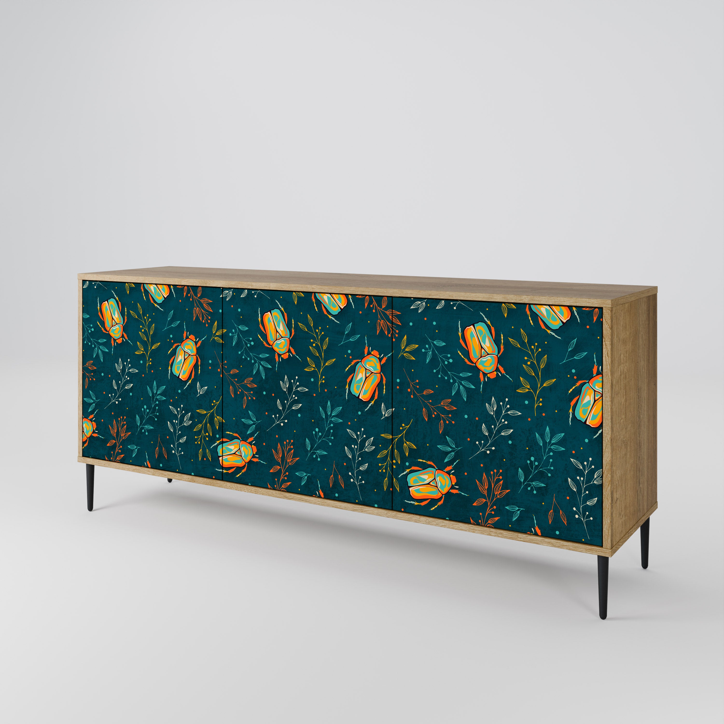 AUTUMN INSECTS 3-Door Sideboard