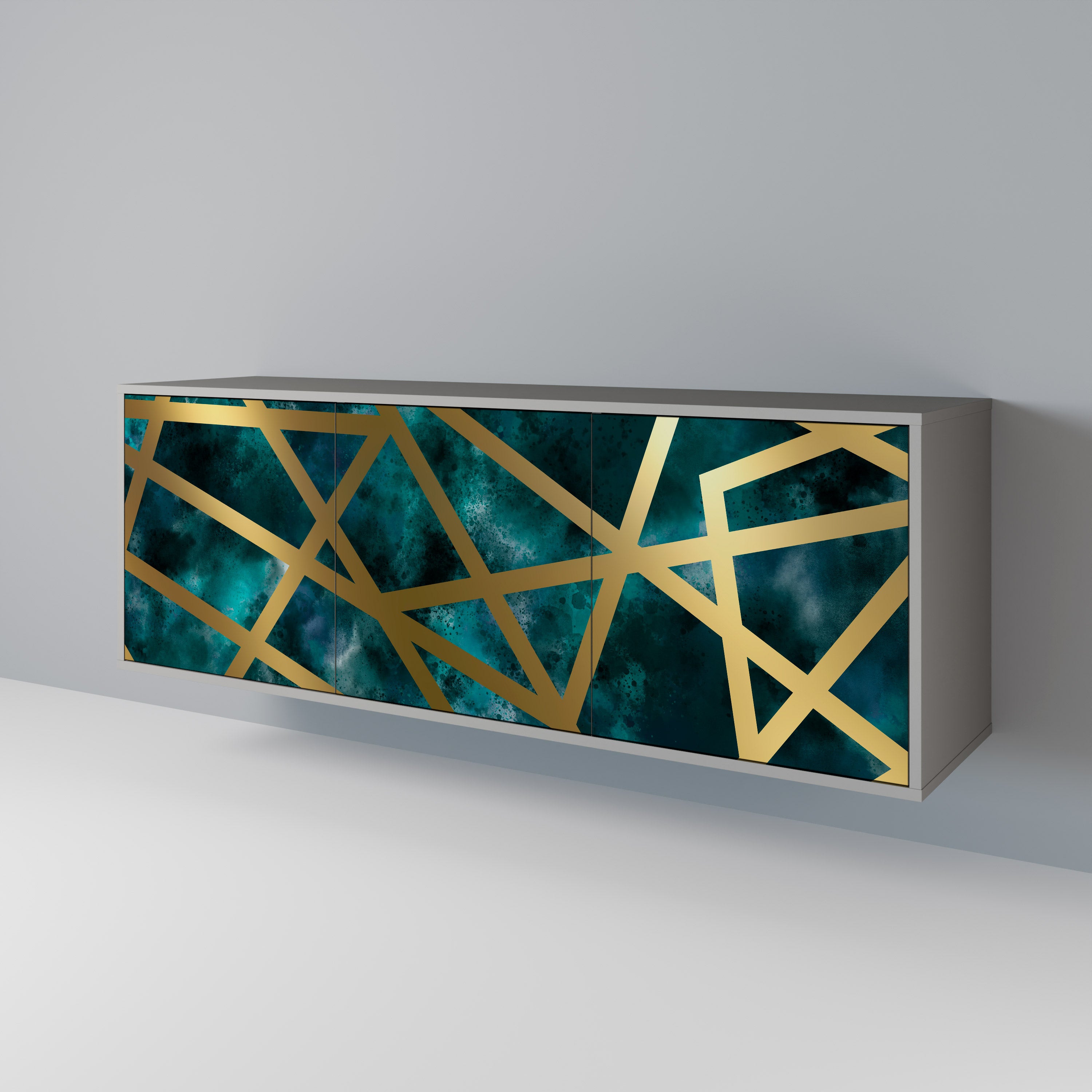 THE LABYRINTH OF GOLD 3-Door Sideboard