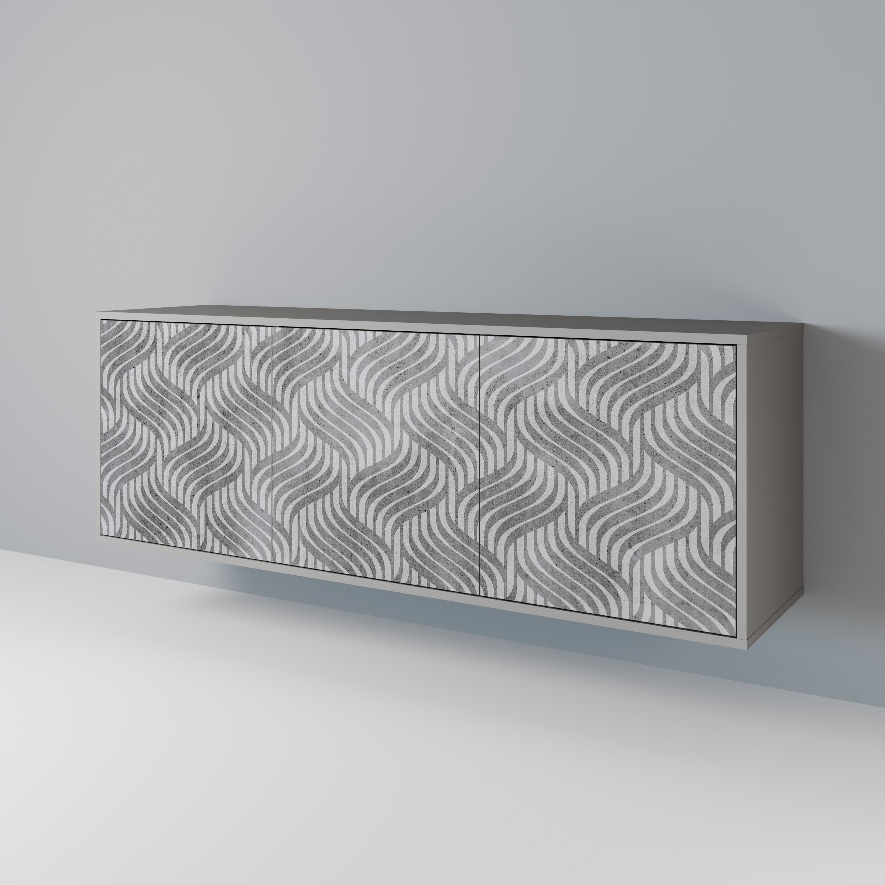 CONCRETE MOVEMENT 3-Door Sideboard