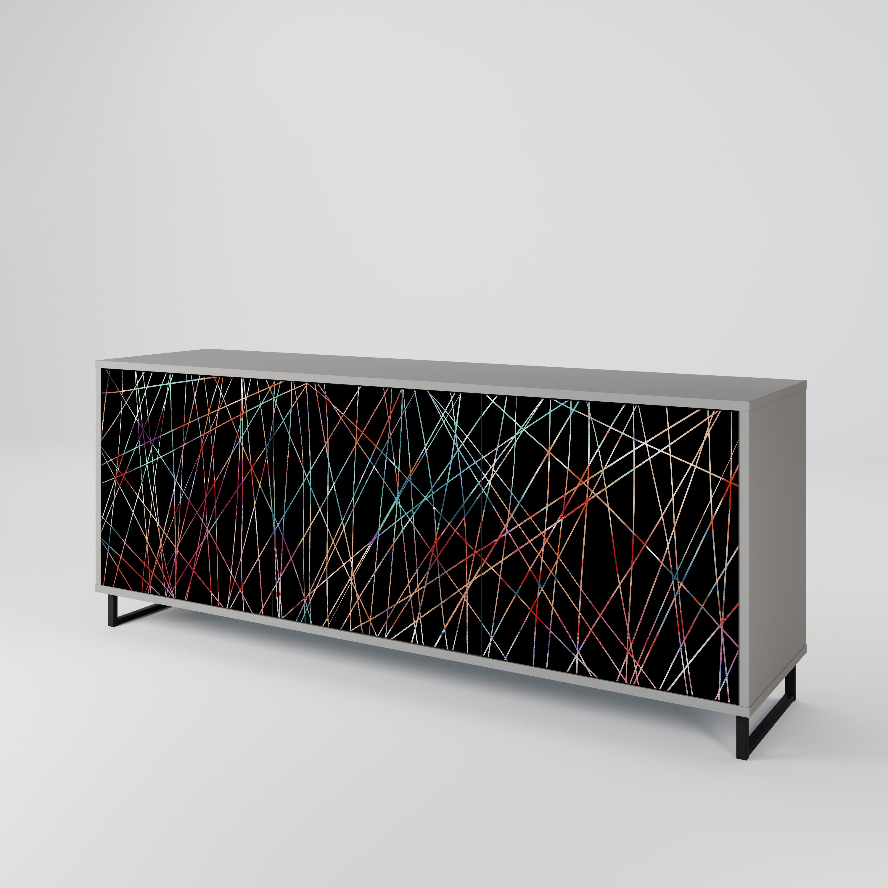 LUMINOUS SNARE 3-Door Sideboard