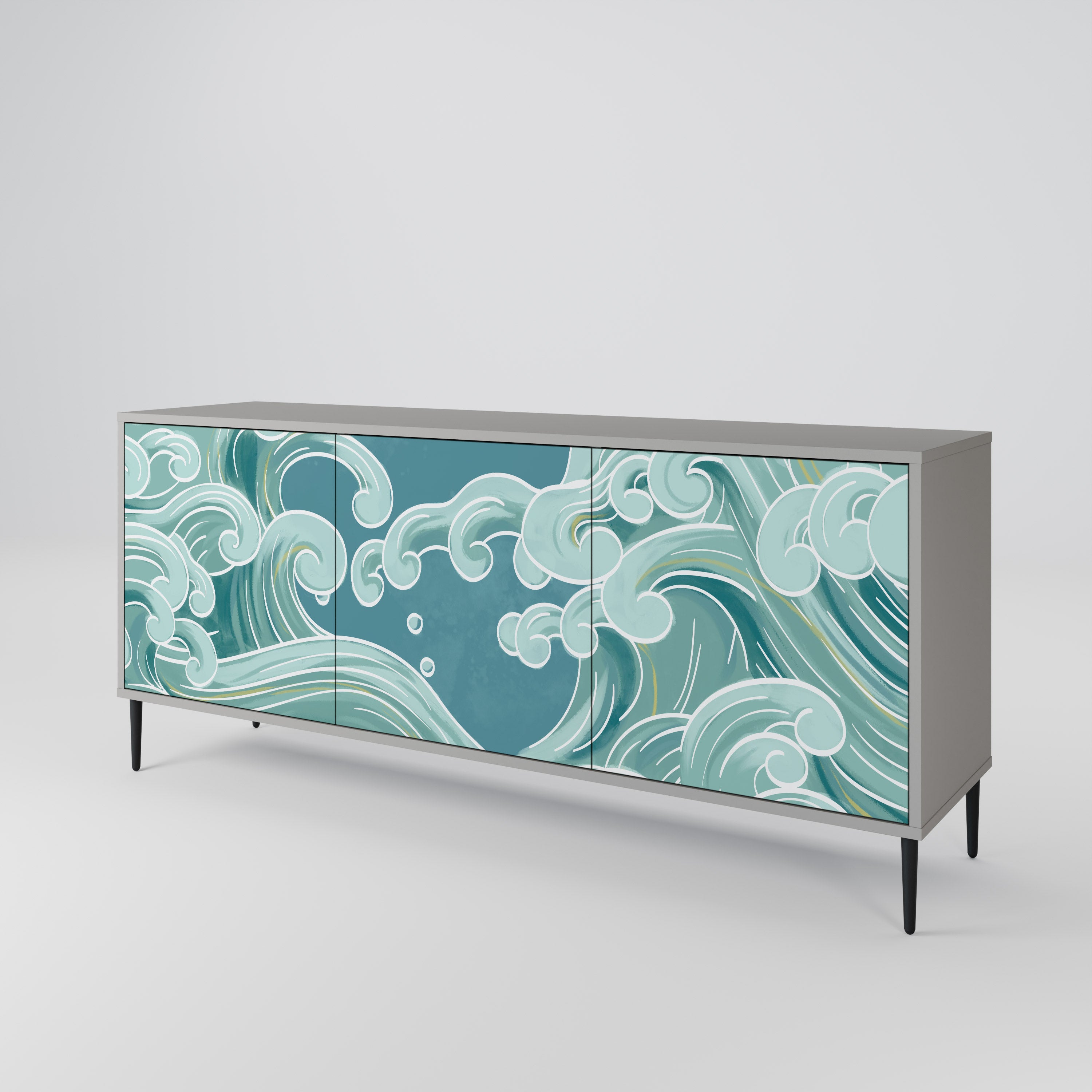 ASIAN SWAY 3-Door Sideboard