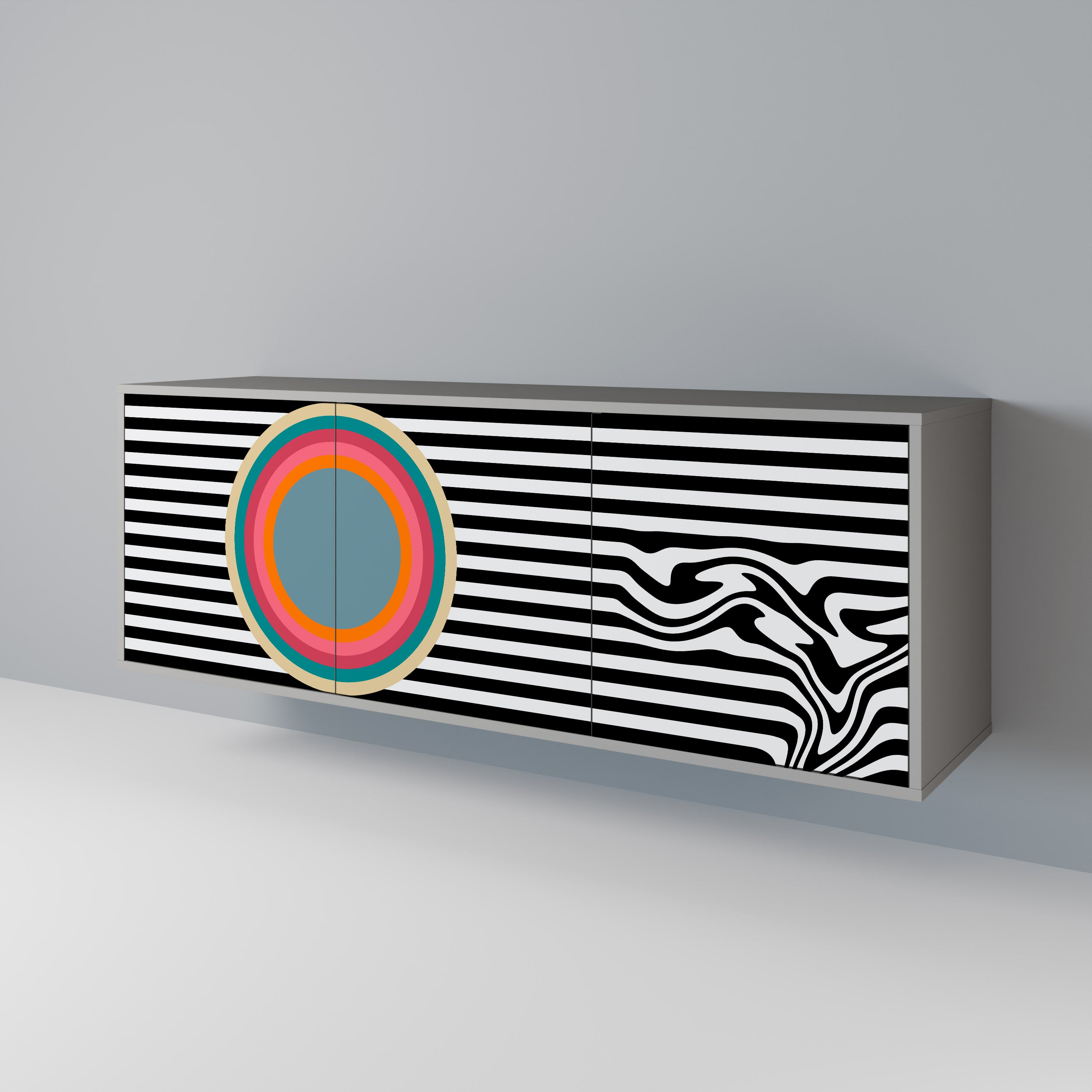 SPECTRA SHOWCASE 3-Door Sideboard