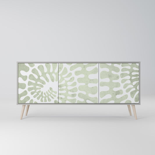 HELIX DANCE 3-Door Sideboard in Grey Finish