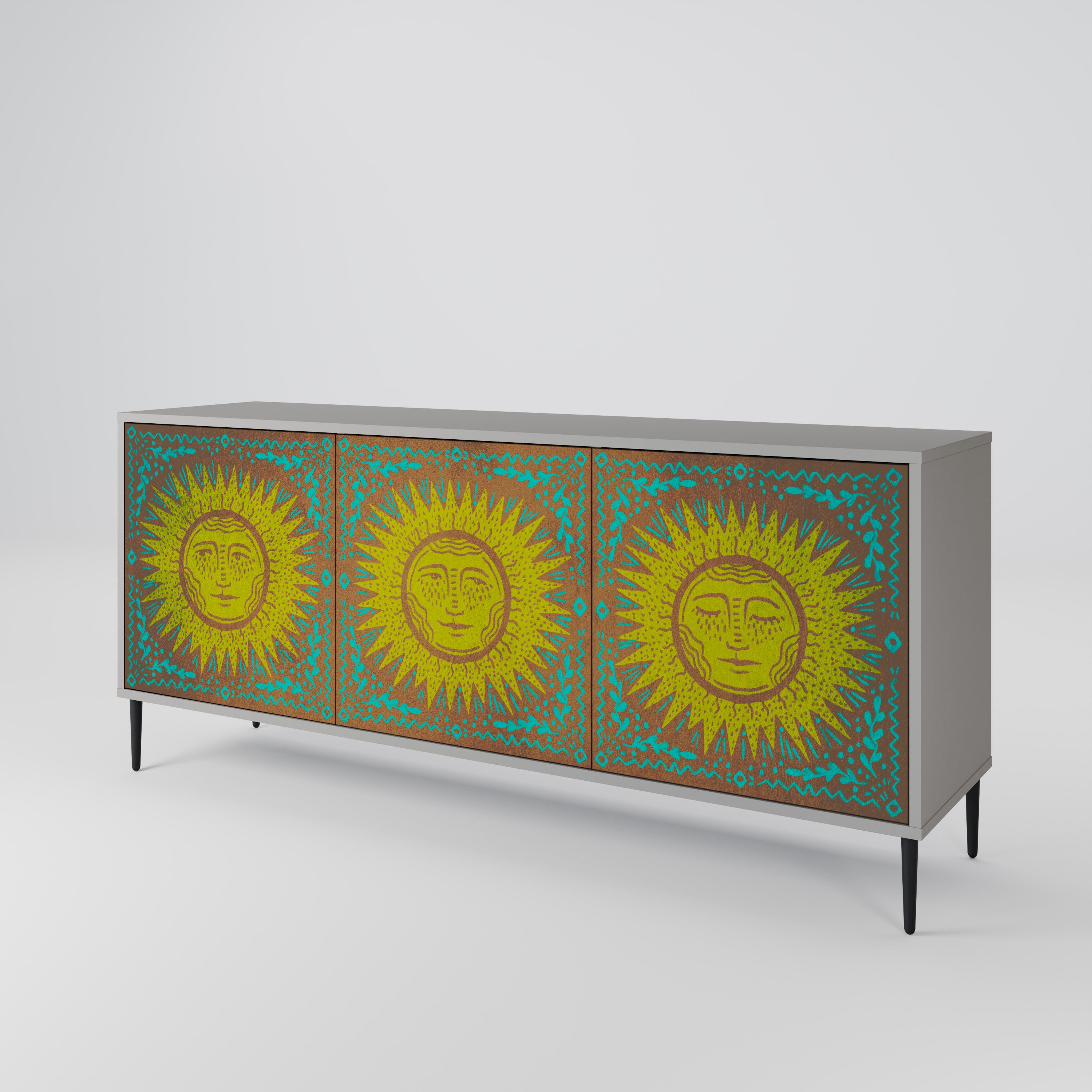 SUNSHINE EULOGY 3-Door Sideboard