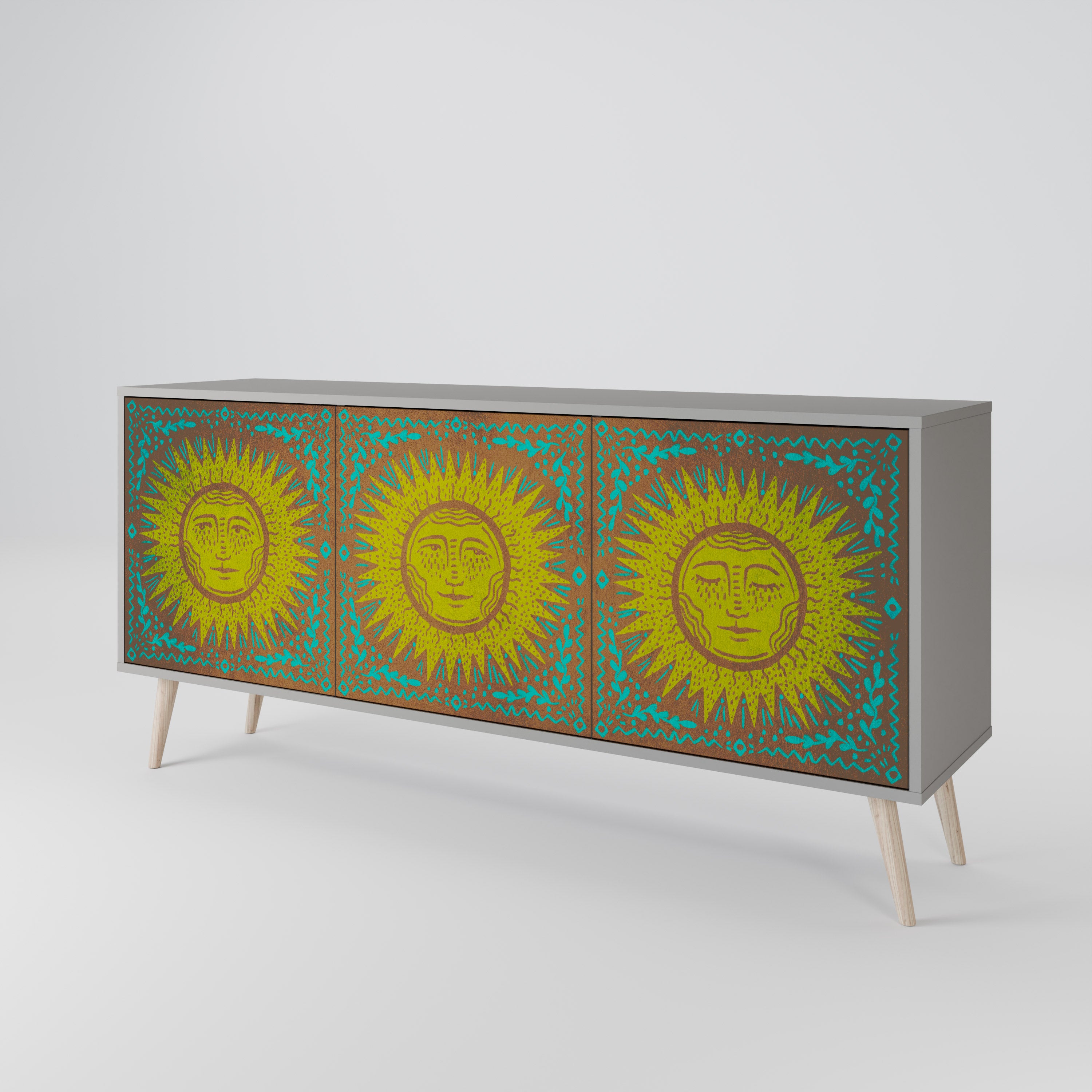 SUNSHINE EULOGY 3-Door Sideboard