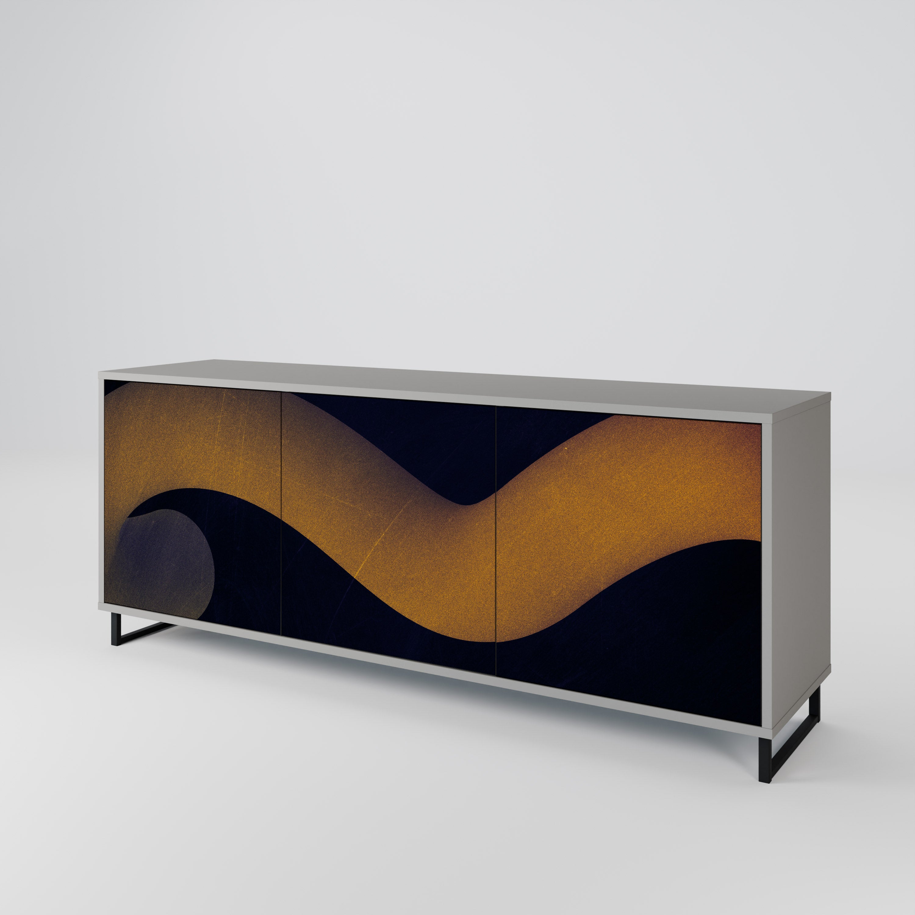 HOLLOW TIME 3-Door Sideboard