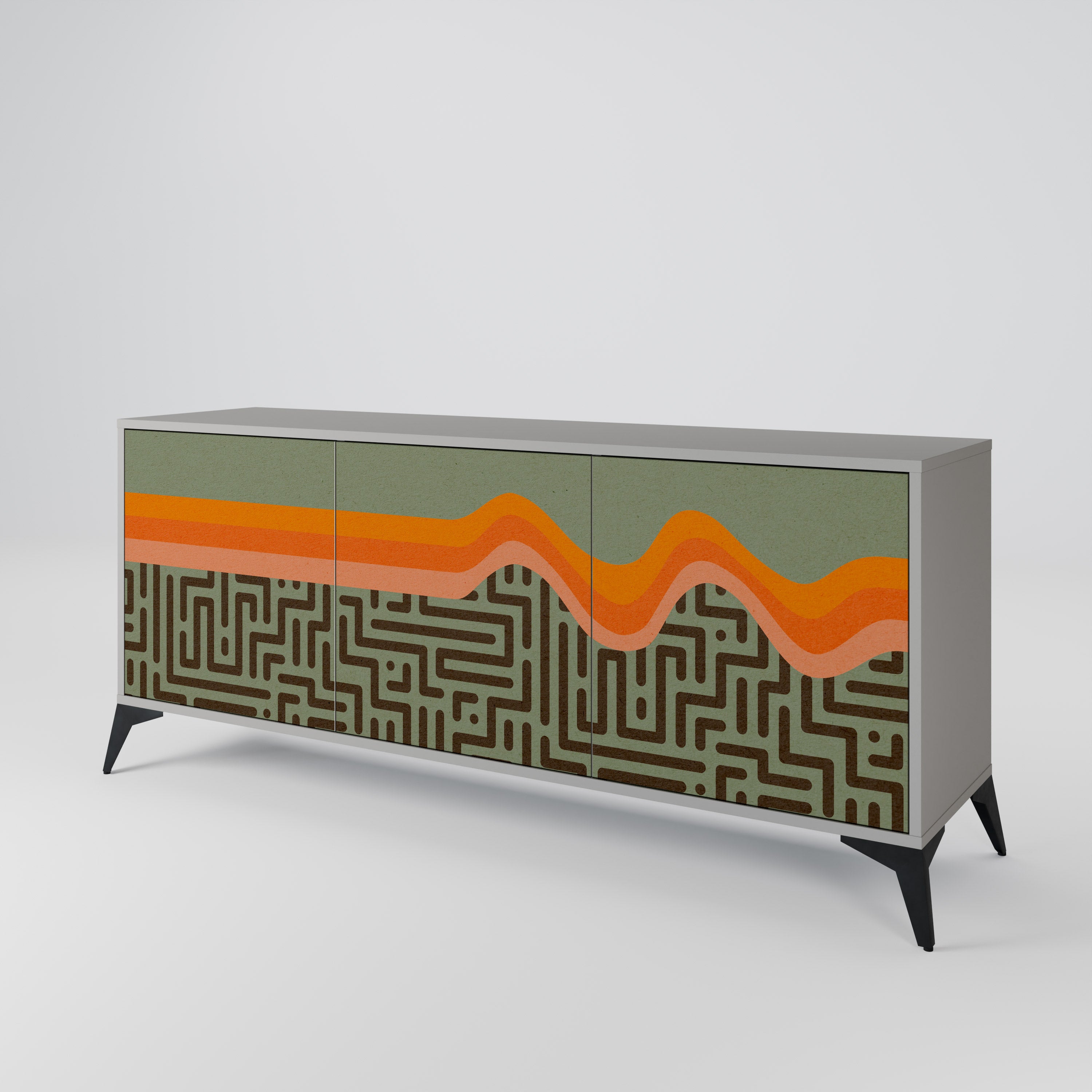SIMPLE SOLUTIONS 3-Door Sideboard