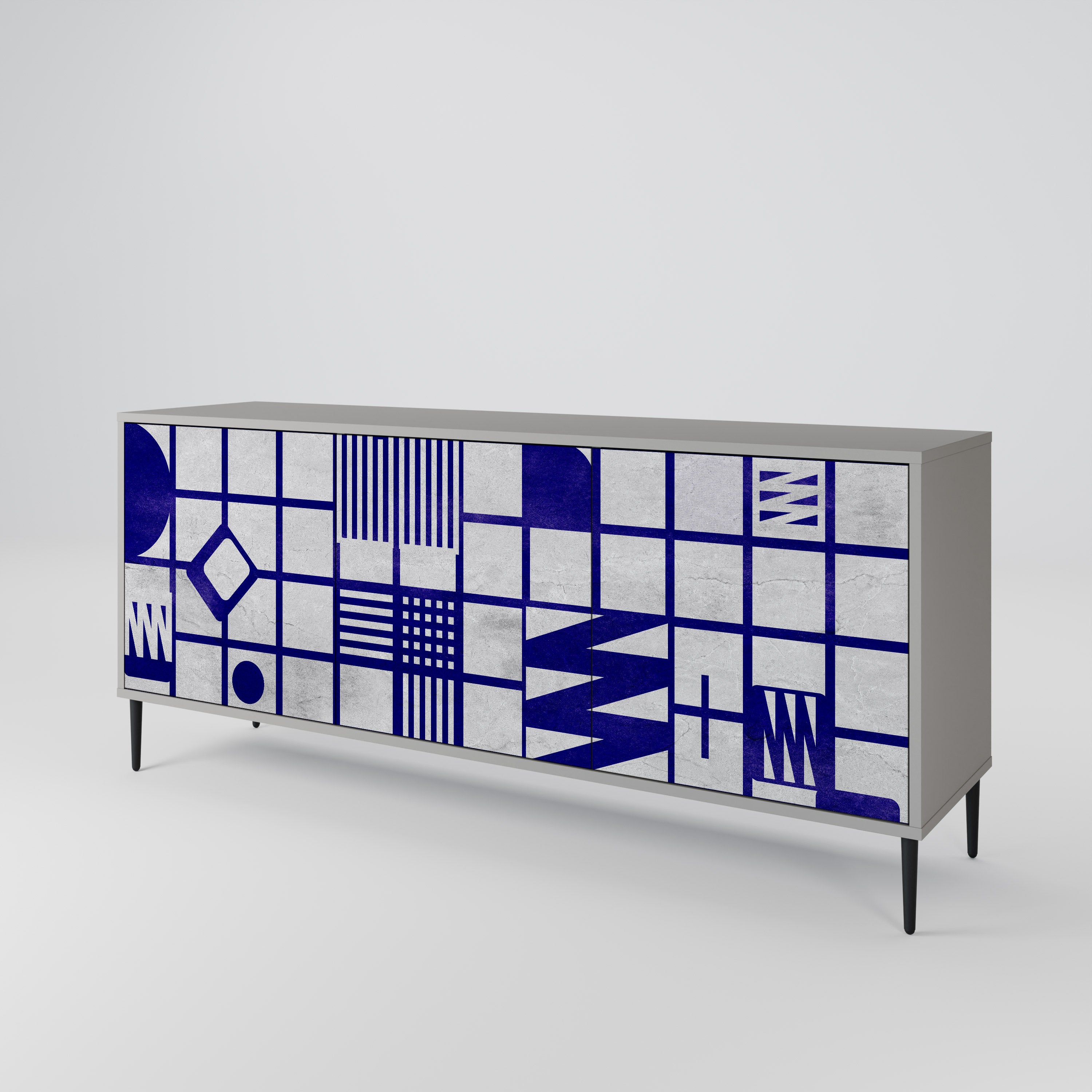 THE RIGHT PLACES Skänk med tre dörrar