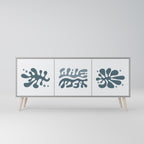 WONDERLAND VEGETATION 3-dörrars skänk