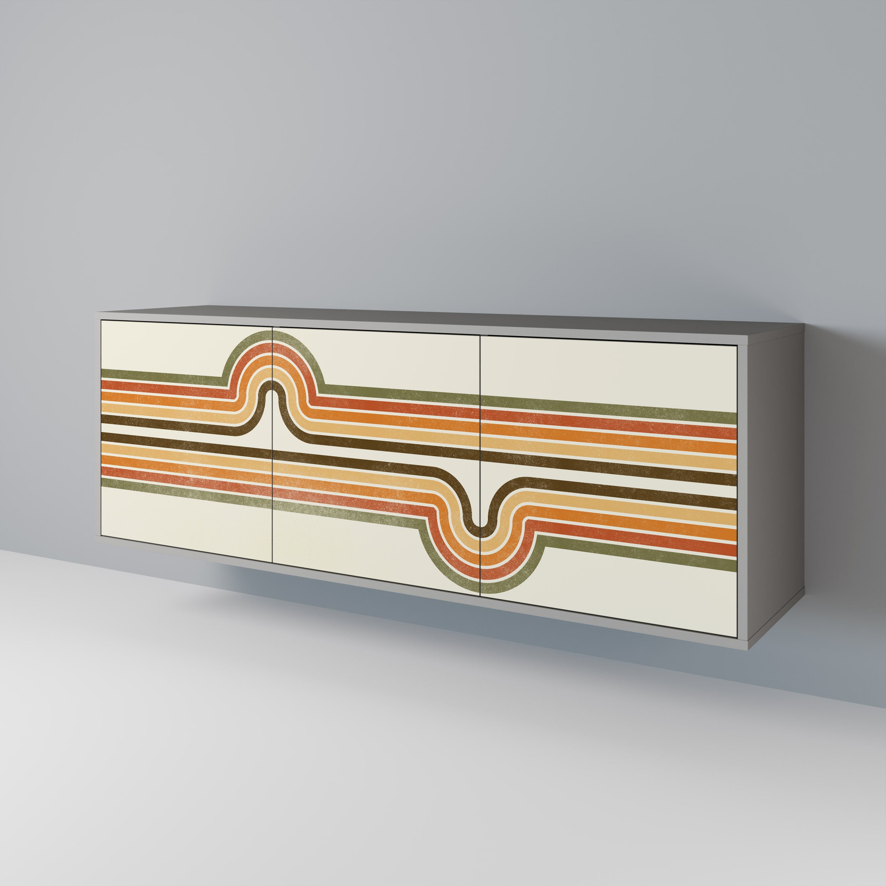 EXCEPTIONAL STREAM Skänk med tre dörrar