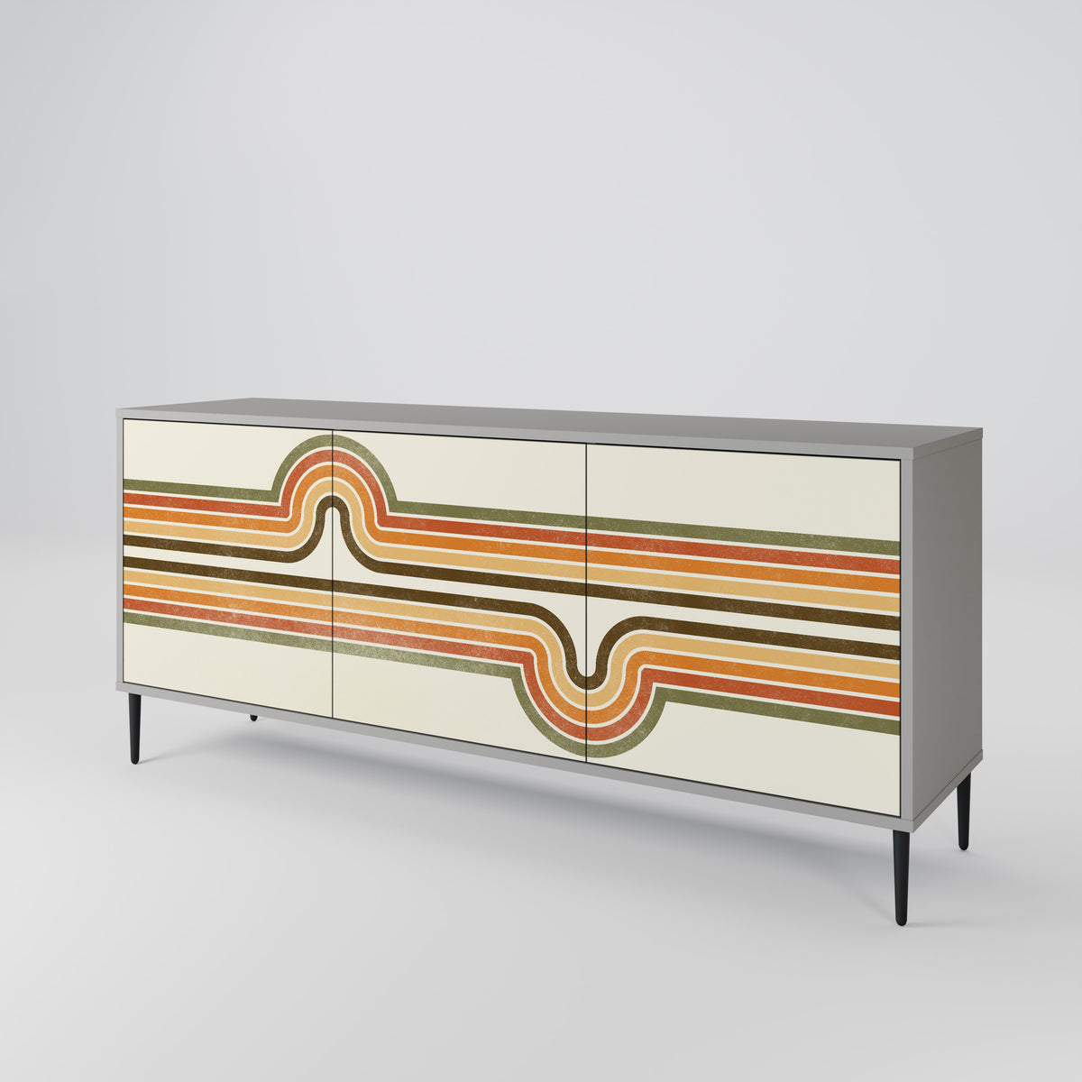 EXCEPTIONAL STREAM Skänk med tre dörrar