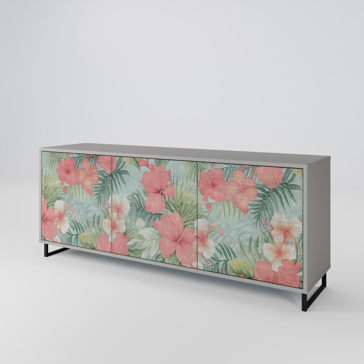 HAWAIIAN SPIRIT Skänk med tre dörrar