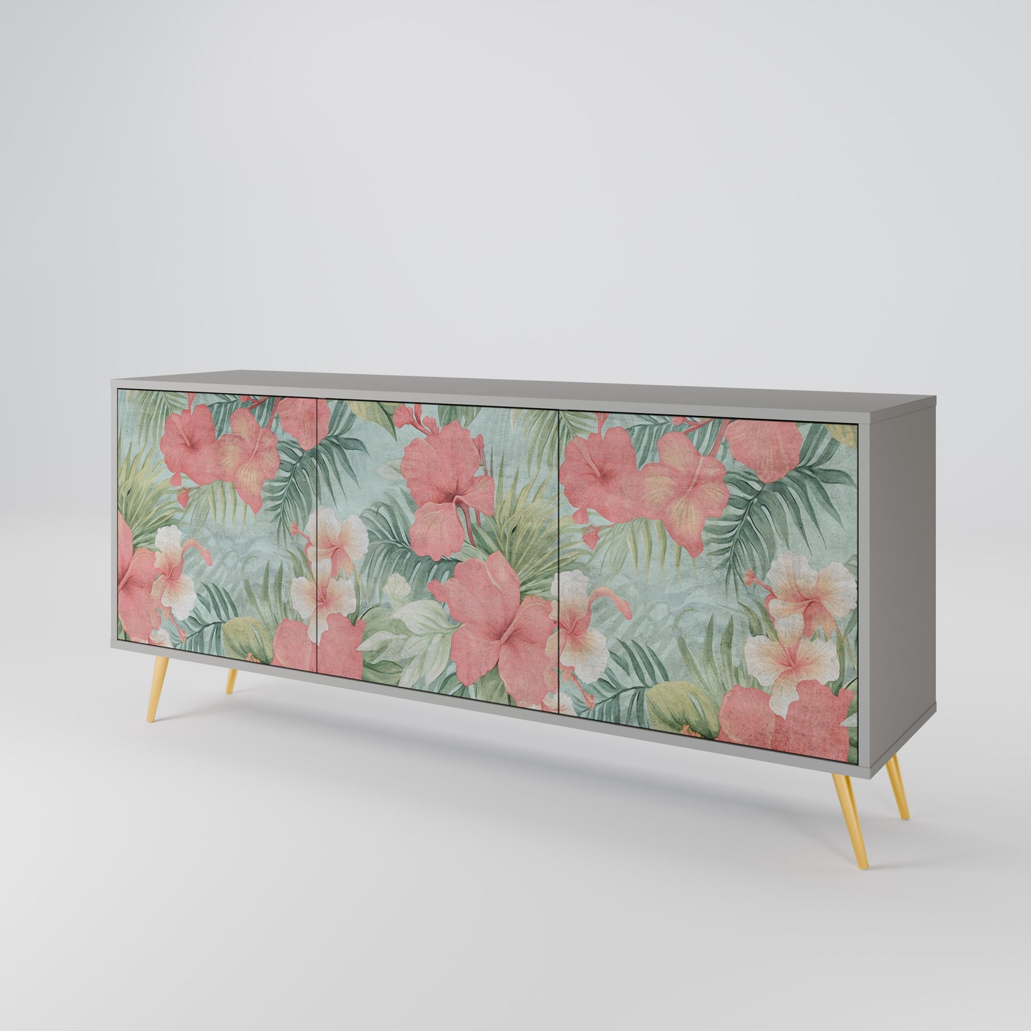 HAWAIIAN SPIRIT Skänk med tre dörrar