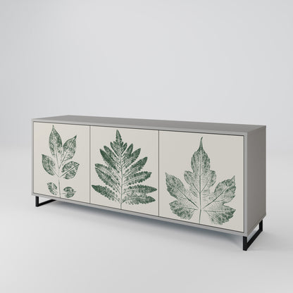 GREEN LEAFY STAMPS Skänk med tre dörrar