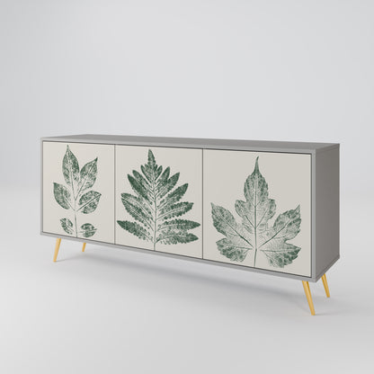 GREEN LEAFY STAMPS Skänk med tre dörrar