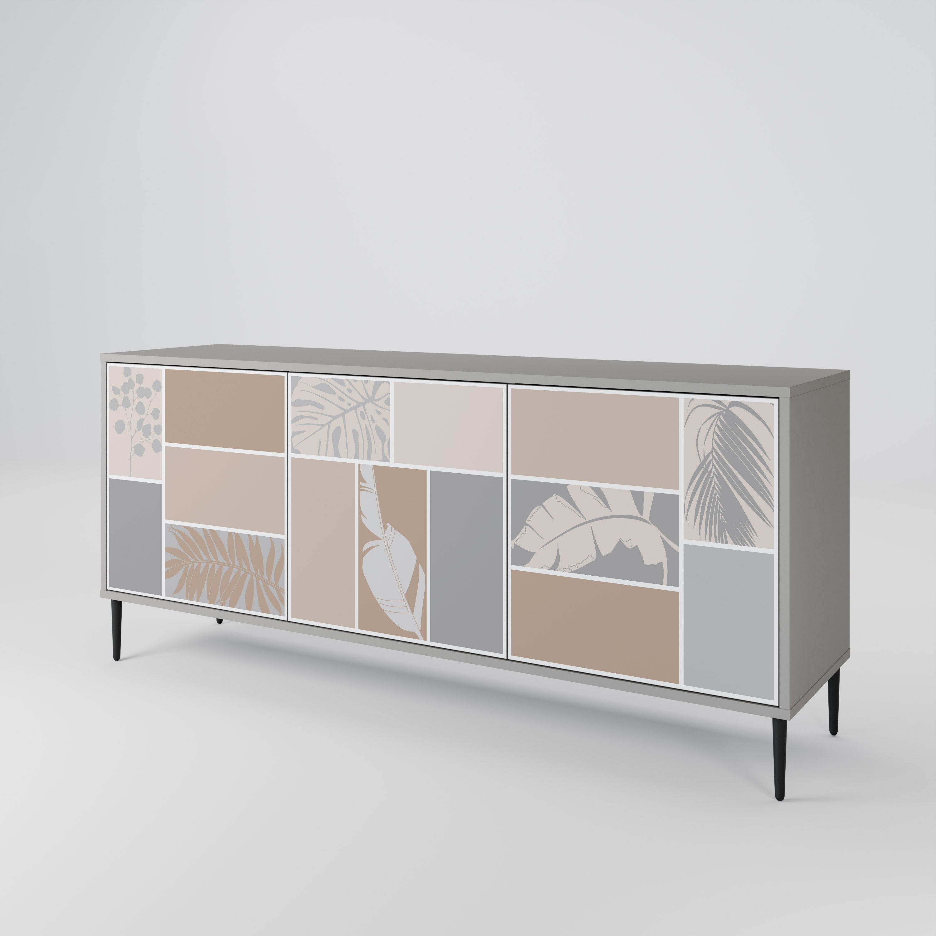 TROPICAL SHAPES 3-Door Sideboard