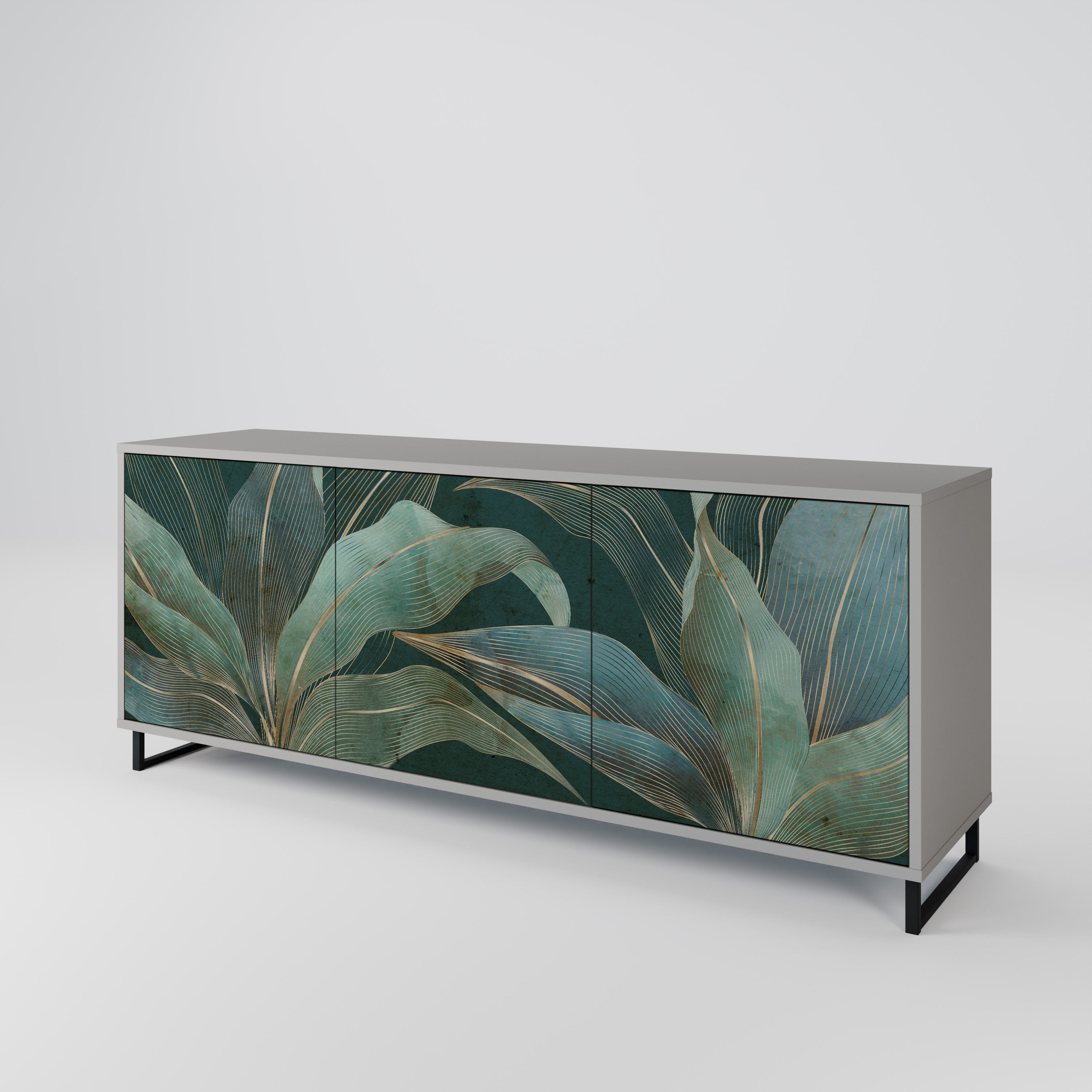 ROYAL GREEN 3-Door Sideboard