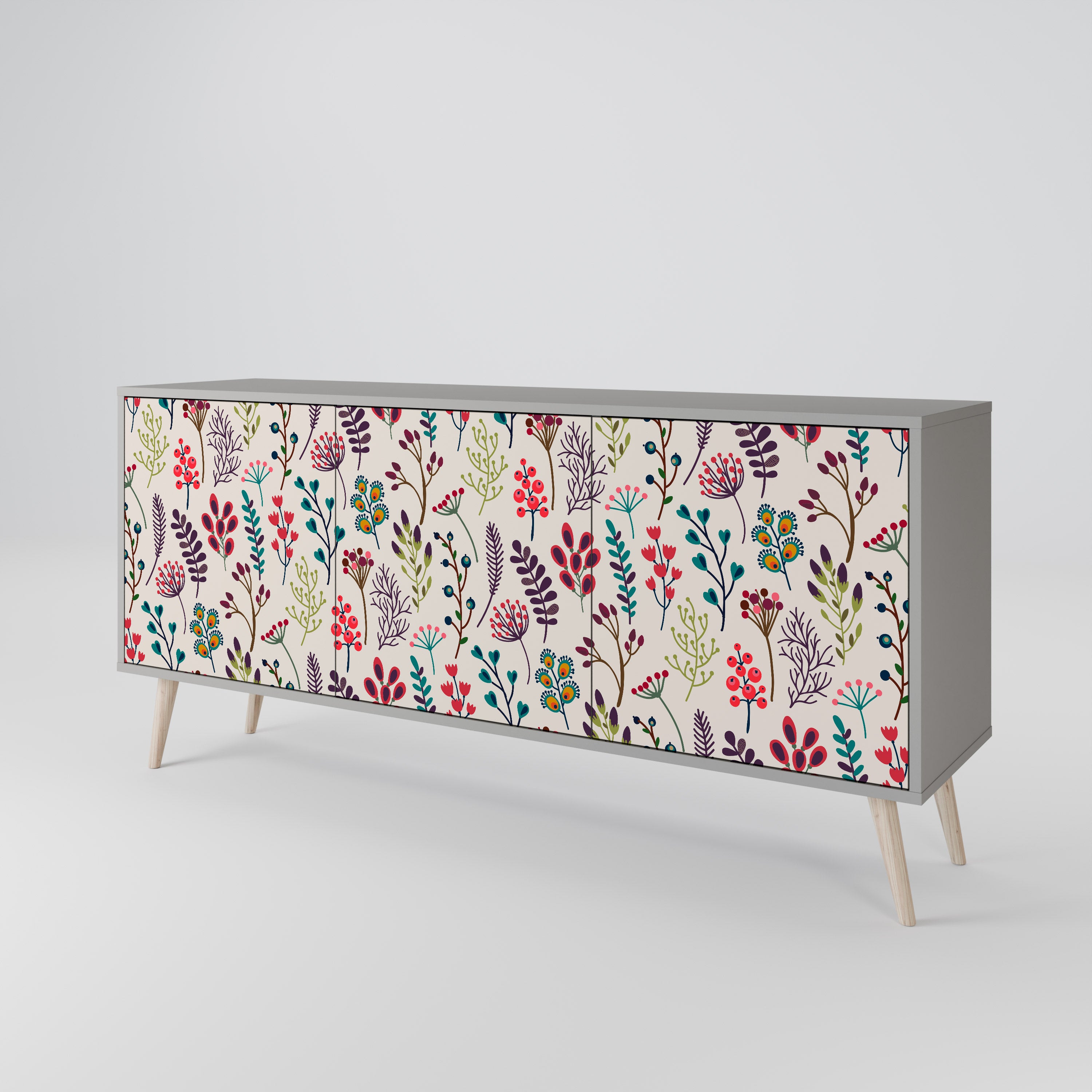 AUTUMN SUNDRIES 3-Door Sideboard