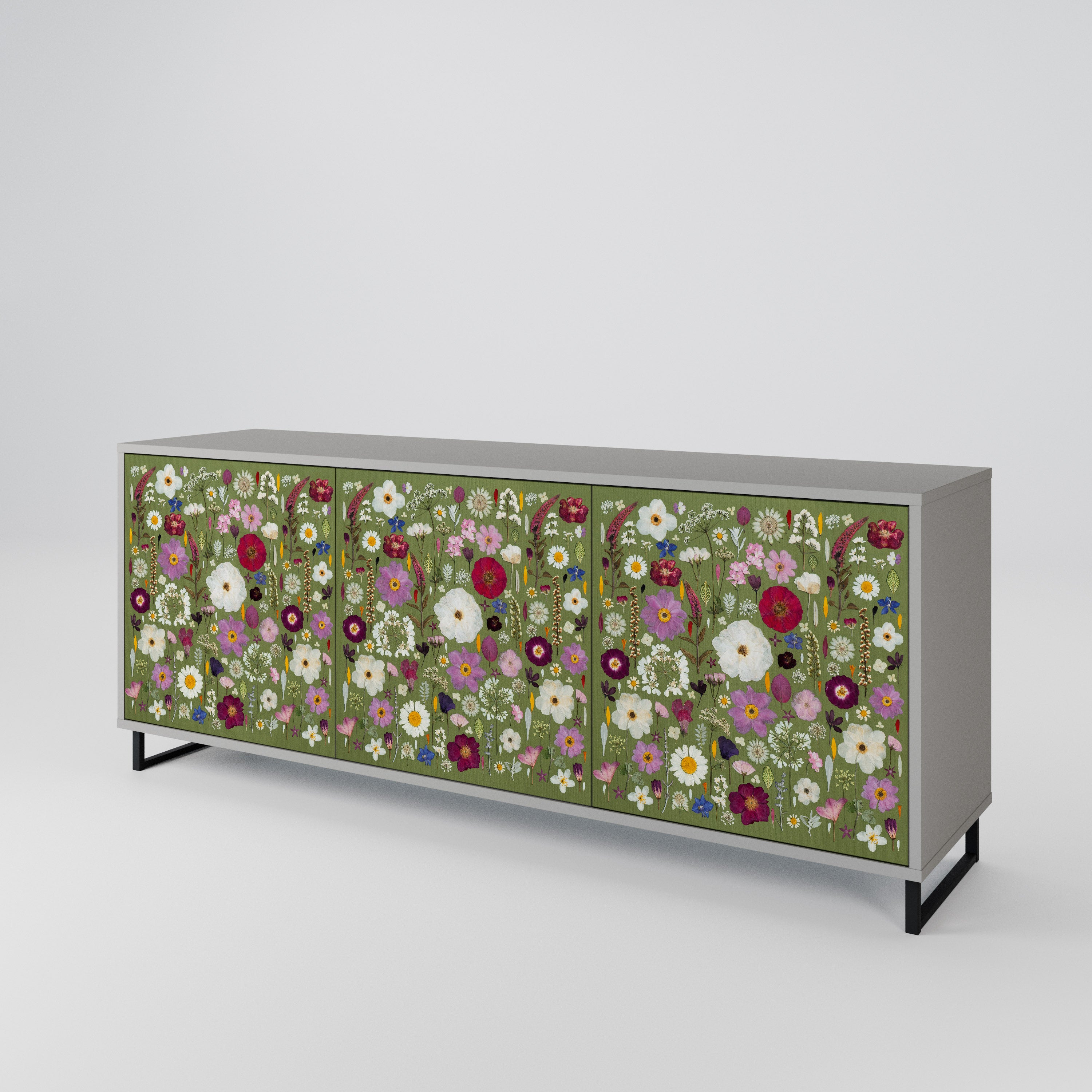 WILD GARDEN 3-Door Sideboard