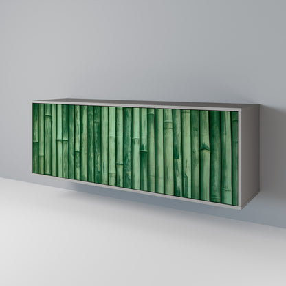 NATURAL GREEN Skänk med tre dörrar