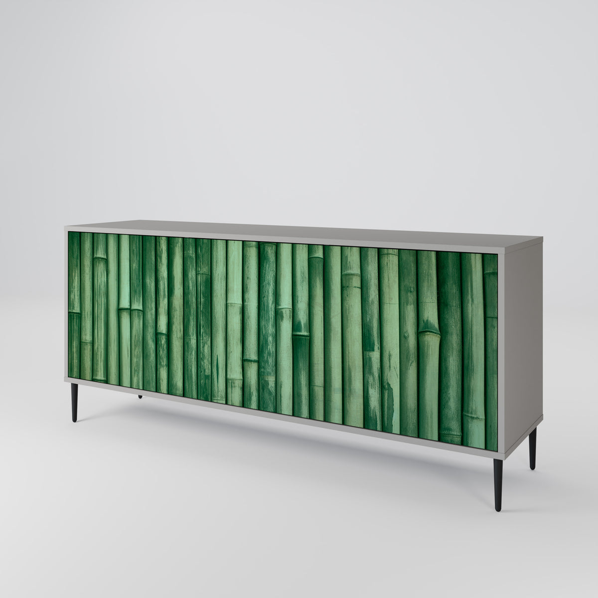 NATURAL GREEN Skänk med tre dörrar
