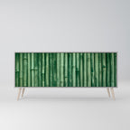 NATURAL GREEN 3-Door Sideboard