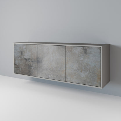 CONCRETE WALL Skänk med tre dörrar
