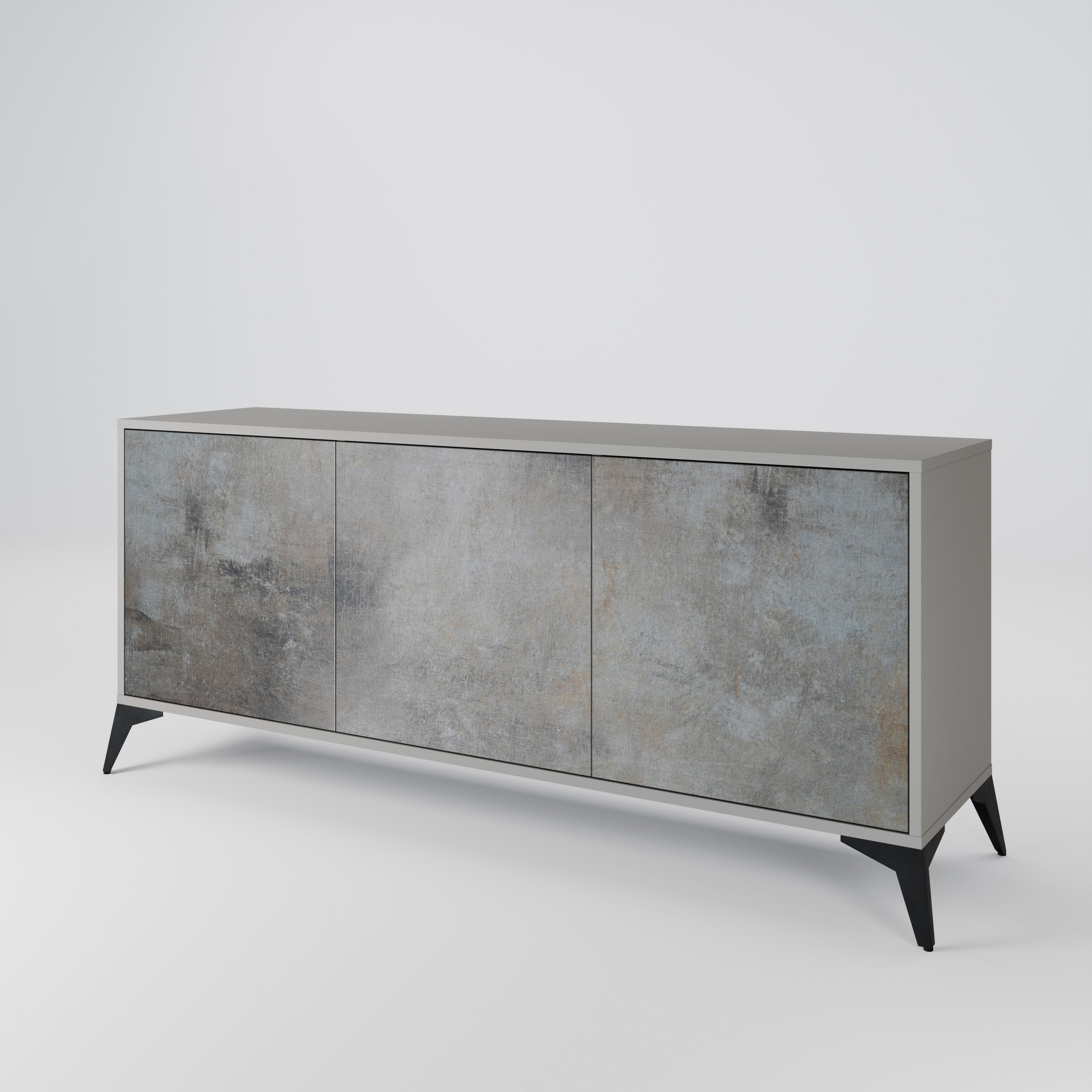 CONCRETE WALL 3-Door Sideboard