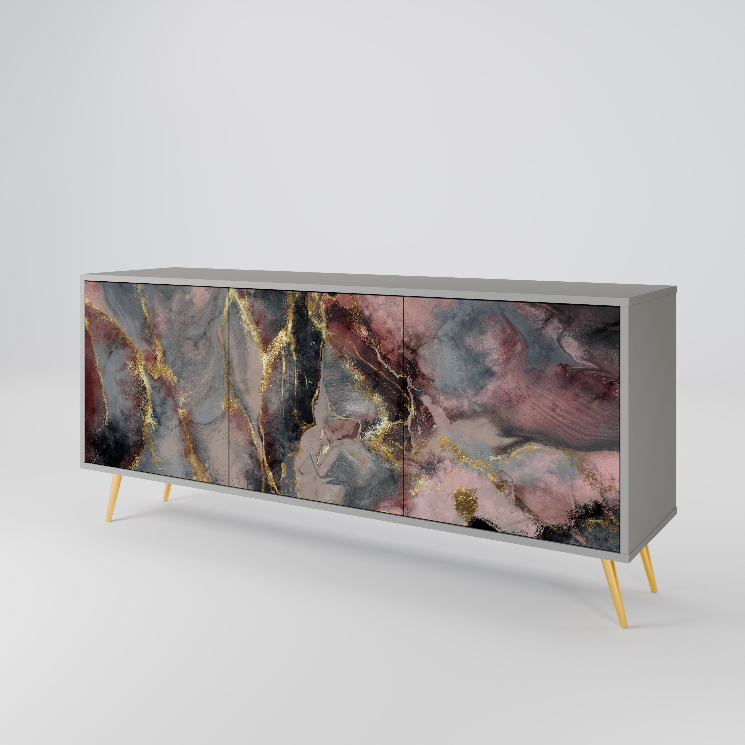 GOLDEN TIDES 3-Door Sideboard