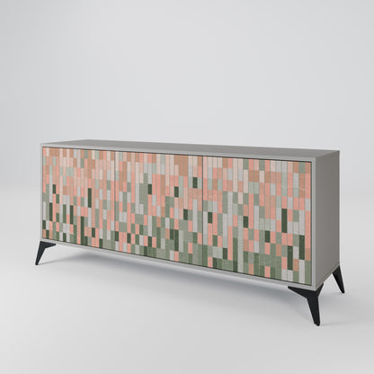 BUILDING THE FUTURE 3-Door Sideboard in Grey Finish
