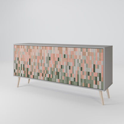 BUILDING THE FUTURE 3-Door Sideboard in Grey Finish