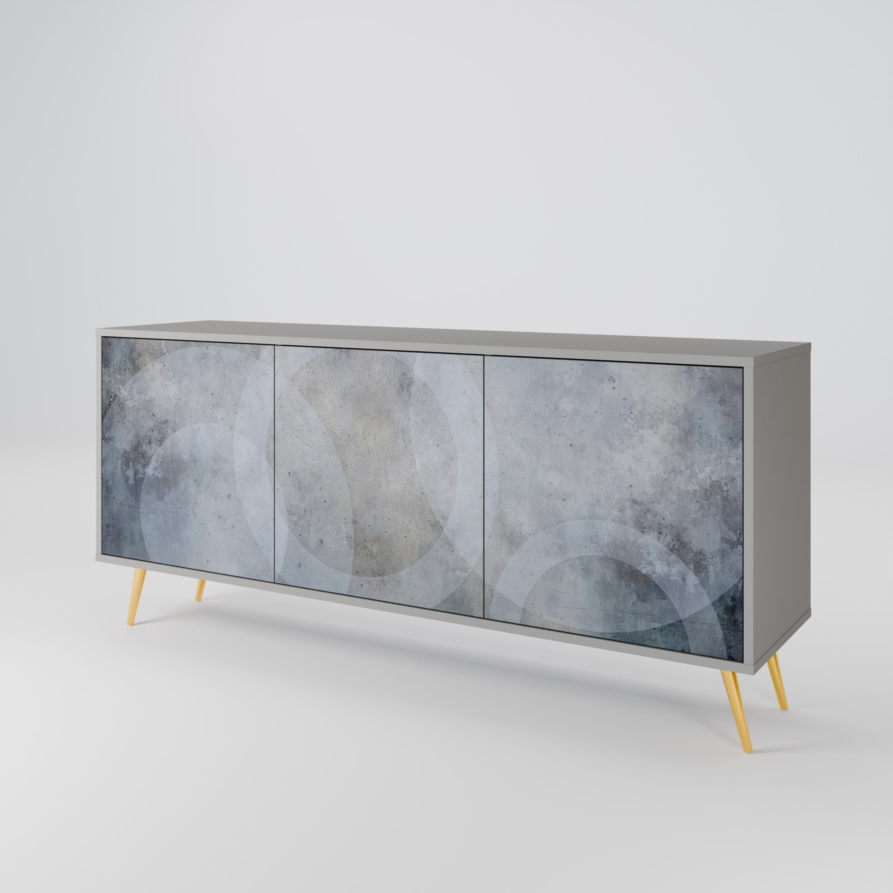 MUTED ARC 3-Door Sideboard