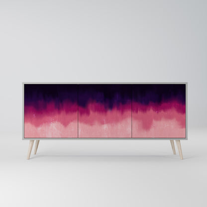 AURORA BOREALIS 3-dörrars skänk i grå finish