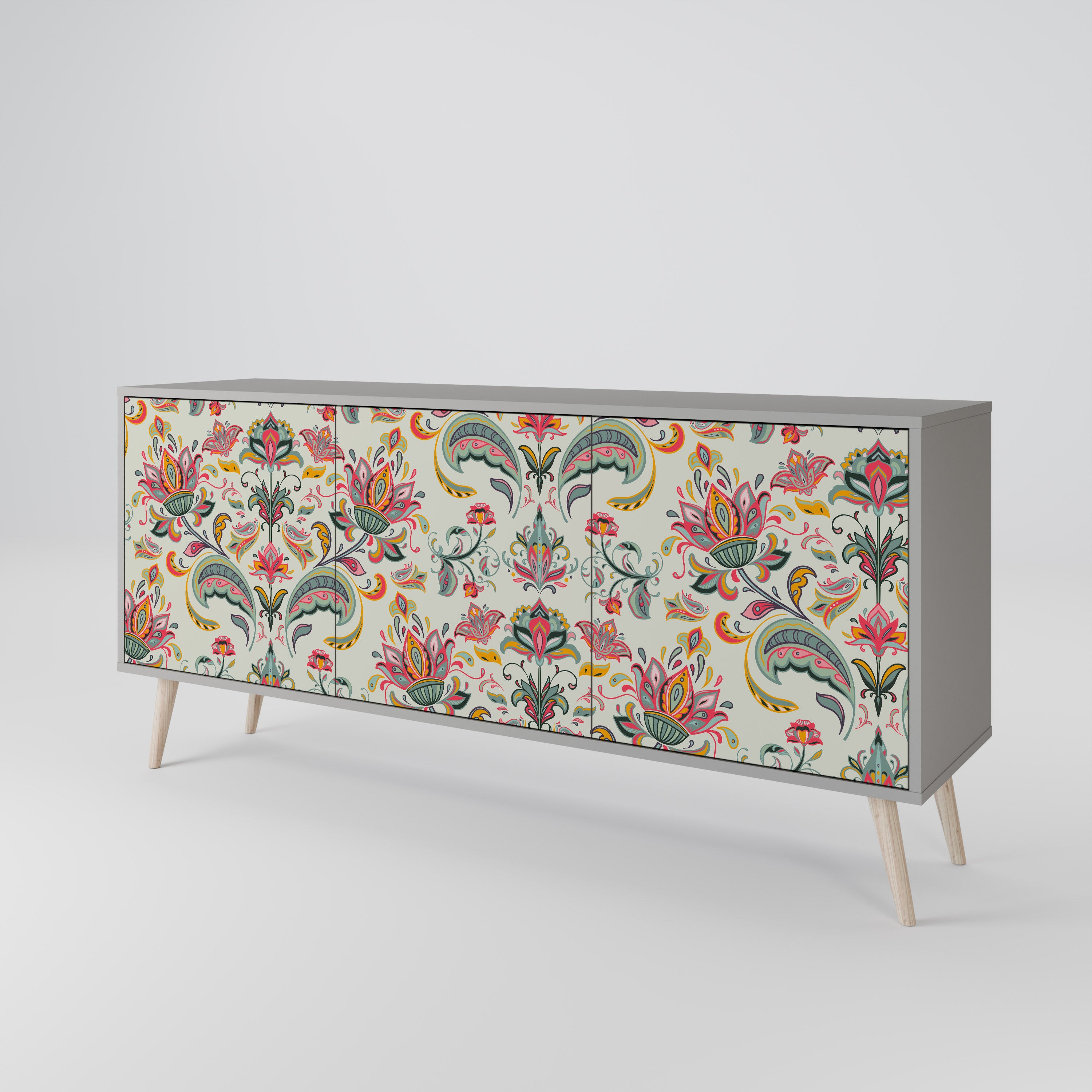 ORGANIC FOLKLORE 3-Door Sideboard