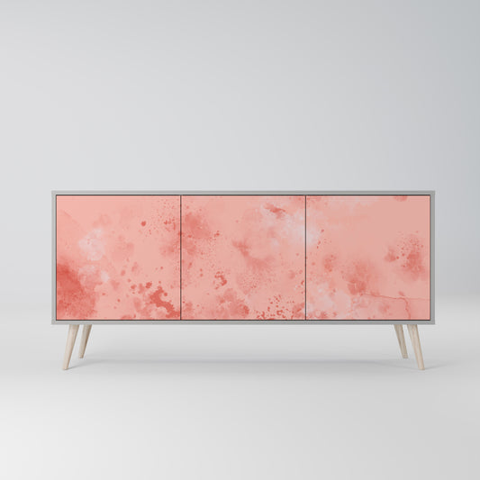 CRANE DANCE 3-Door Sideboard in Grey Finish